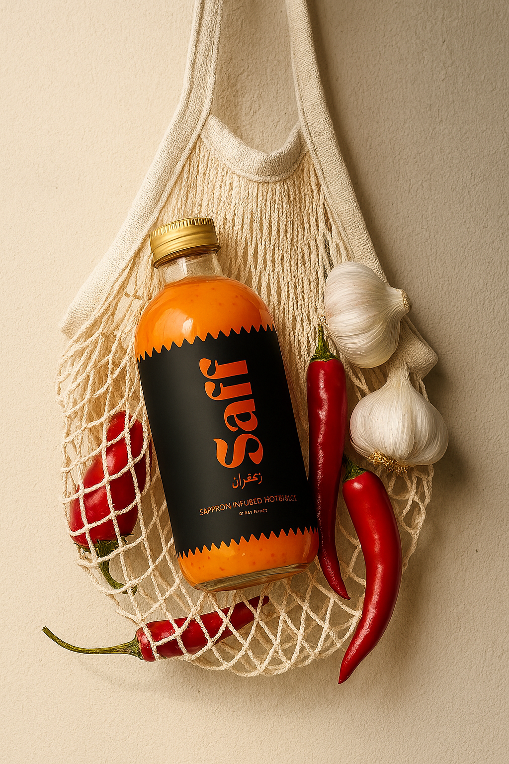 Saffron-Infused Hot Sauce: A Gourmet Twist on Heat